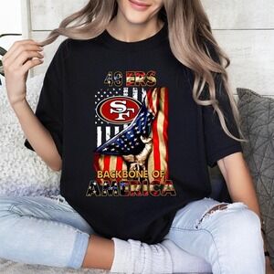 49ers Backbone Of America NFL Football Shirt